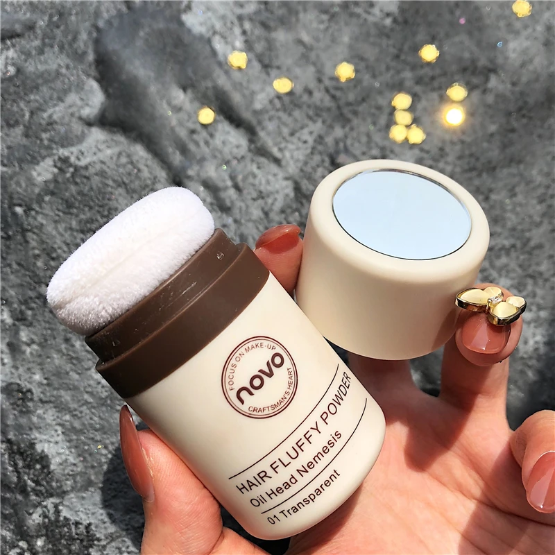 Novo New Hair Line Mattifying Powder High Density Flocking Powder Puff