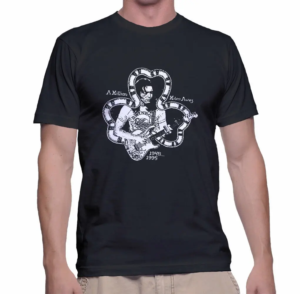 Rory Gallagher-футболки на расстоянии миллионов милей Размер S MLXL2XL Black |