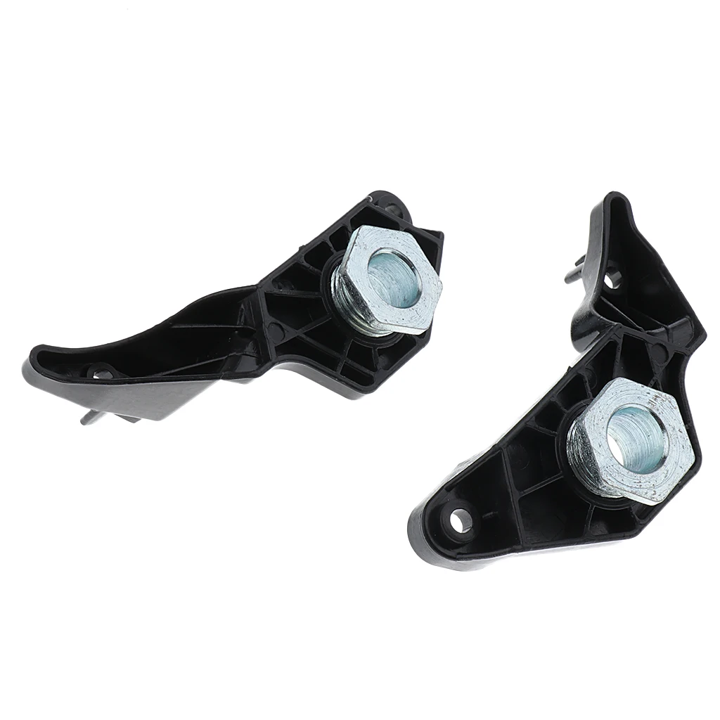 Pair Headlight Bracket Repair Kit Support Protector For BMW 5 Series E60