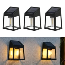 

Royalulu Solar Wall Lights Outdoor Smart Light Control Household Waterproof High-Brightness For Garden Courtyard Decorative