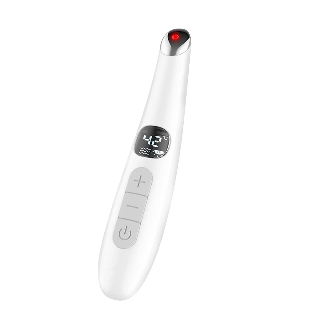 Caneta de Aquecimento Cuidados com os Olhos Cuidados com os Lábios Bolsa do Olho Cuidados com a Pele Elétrica Olho Massagem Massageador Anti Rugas Envelhecimento Remover Dispositivo Ferramentas 16 os olhos cuidados com os lábios remover