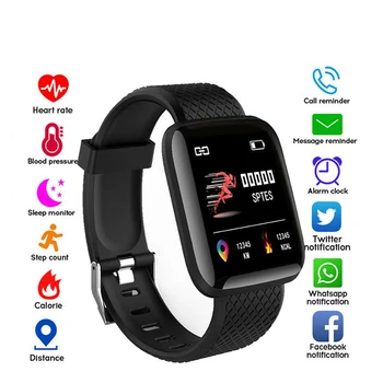 

Smart Bracelet heart frequency blood pressure impervious health clock smart clock Bluetooth clock Bracelet fitness tracker
