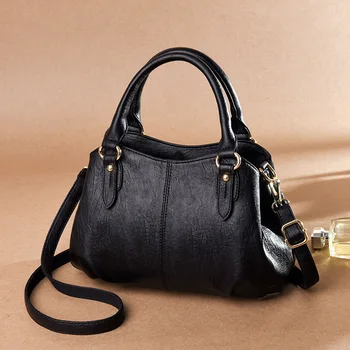 

Portable Bag Woman 2019 Middle Age Woman Package Will Capacity Woman Package Single Shoulder Package Joker Temperament Oblique