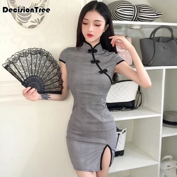 

2020 chinese dress sexy qipao for women elegant improved cheongsam sexy babydoll chinese style nightclub party dresses