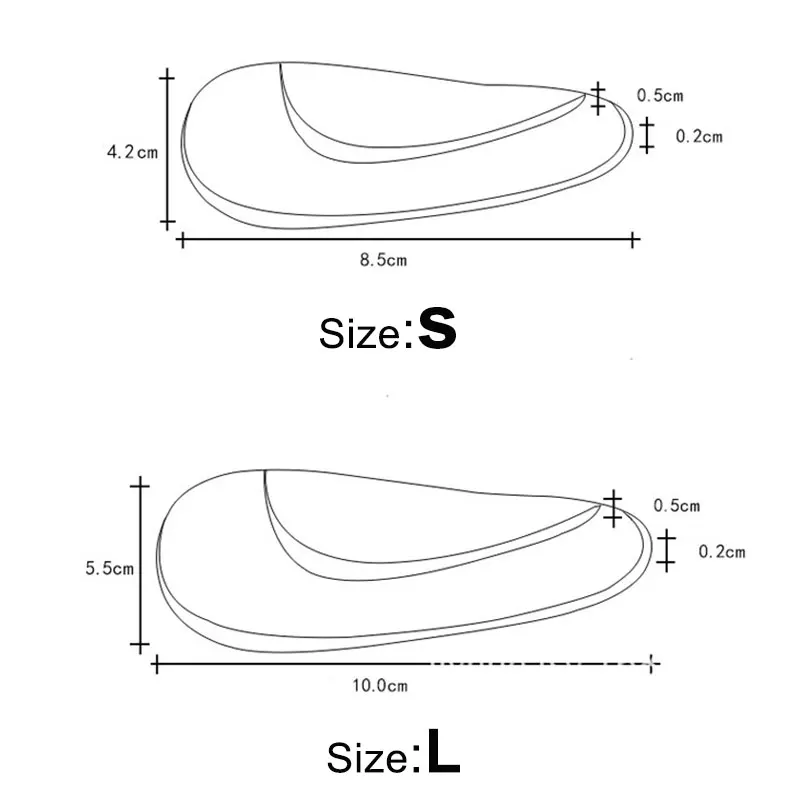Kids Orthotic Insole Arch Support Silicone Children Insole Flat Foot Flatfoot Corrector Shoe Cushion Insert Gel orthopedic pad