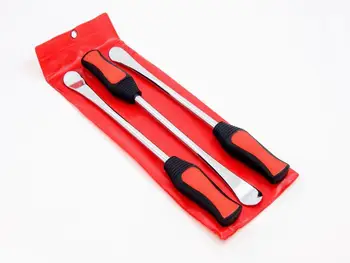 

Three Spoon Motorcycle Tire Levers Irons Changing Tool Kit with Case