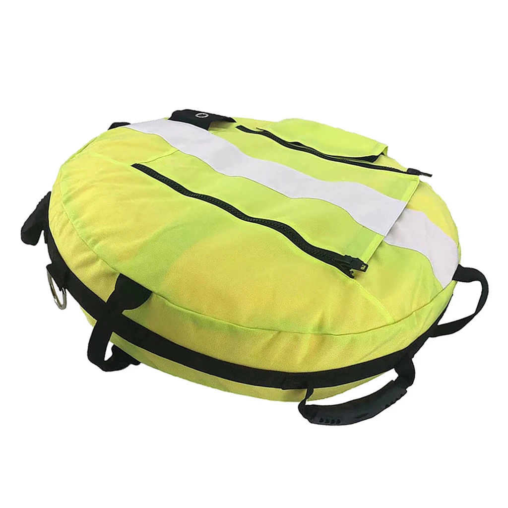 Freediving Buoy Freediver Training Buoy Scuba Diver Snorkeling Safety Buoyancy Surface Marker Buoy Signal Float Gear Equipment