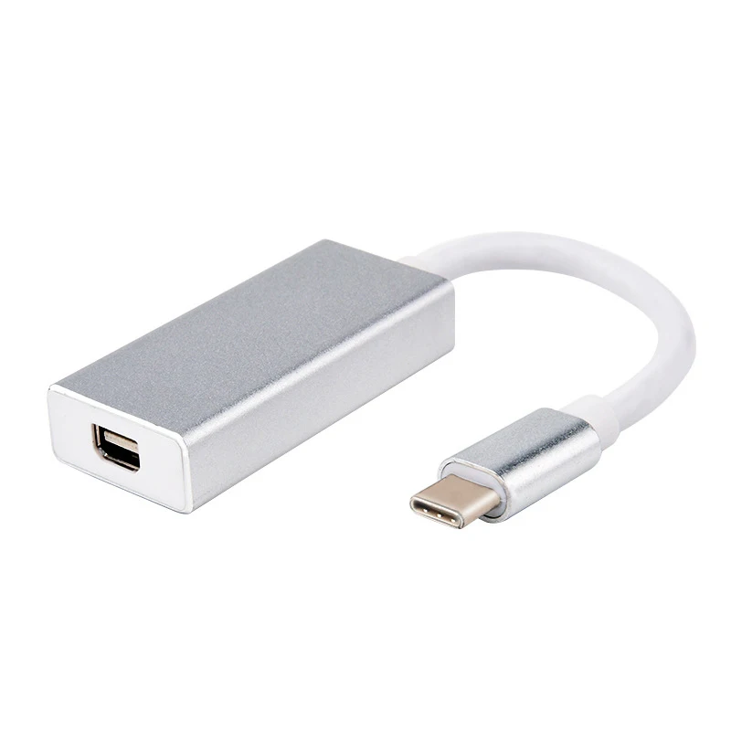 

Larryjoe USB C to Mini DP 4K 60Hz USB 3.1 Type C to Mini Display Port Adapter Thunderbolt 3 to Mini DP Converter for MacBook Pro