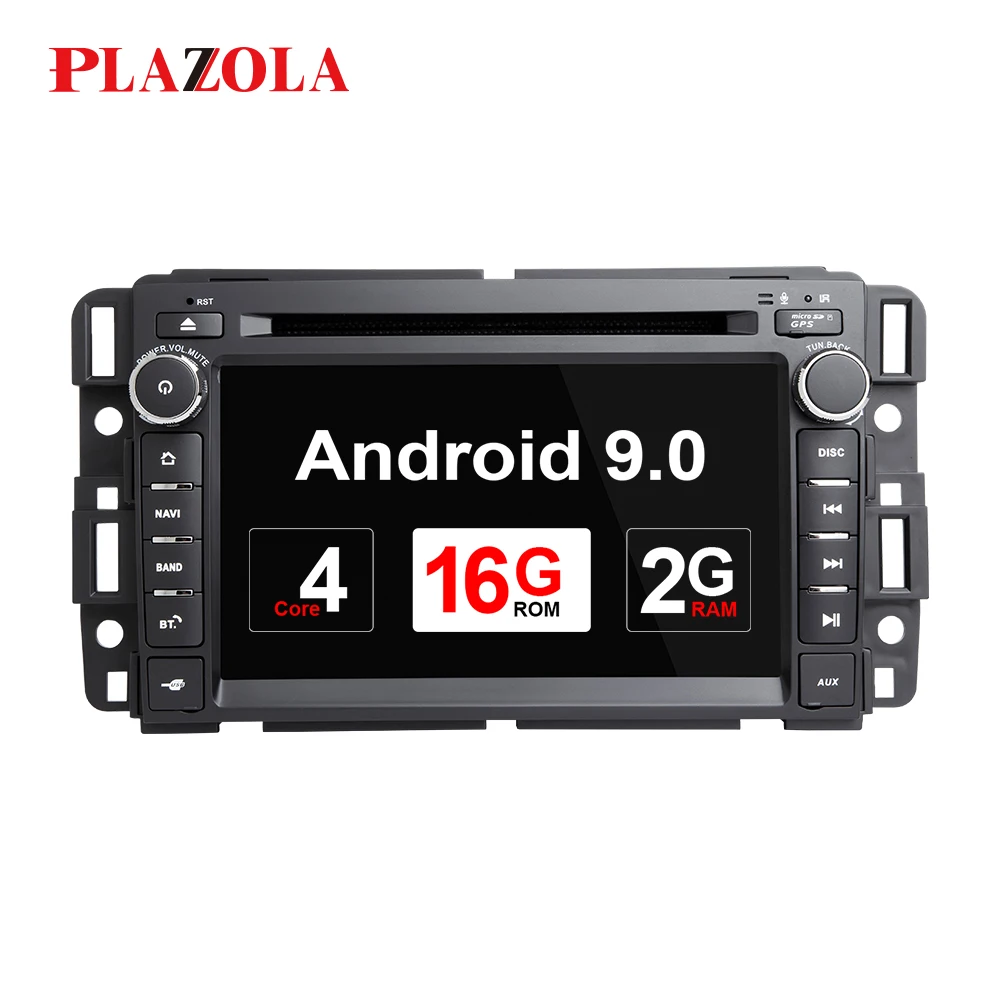 

2 Din Android 9.0 GPS Navigation Car DVD Player For GMC Yukon Tahoe 2007 2008 2009 2010 2011 2012 Multimedia Radio Recorder DSP