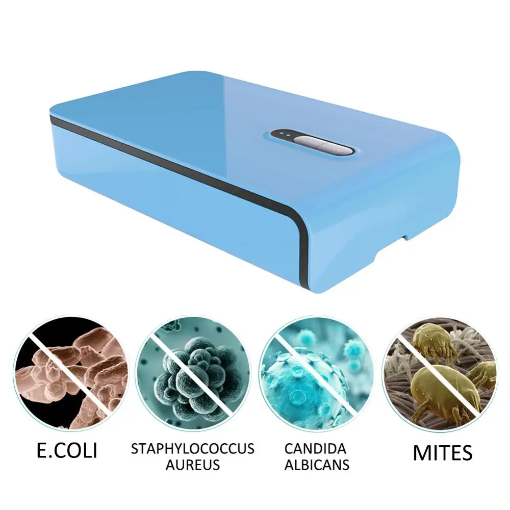 USB anti-virus Portable Aroma UV Sterilizer Box Mobile Phone Cleaner Ultraviolet Disinfection Underwear Briefs UV Sterilizer 5V