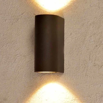 

QH 8004 COB 6W Indoor Porch Home Decor Hall Led Wall Light Easy Install Double Sides Up Down Waterproof Walkway Aluminum Outdoor