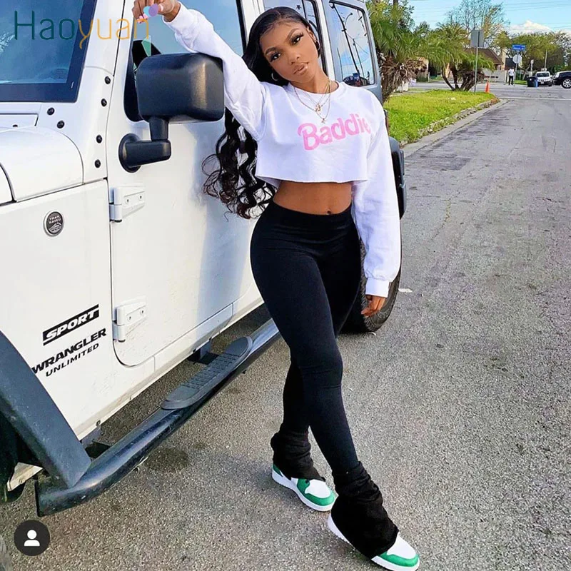 stacked sweats outfit