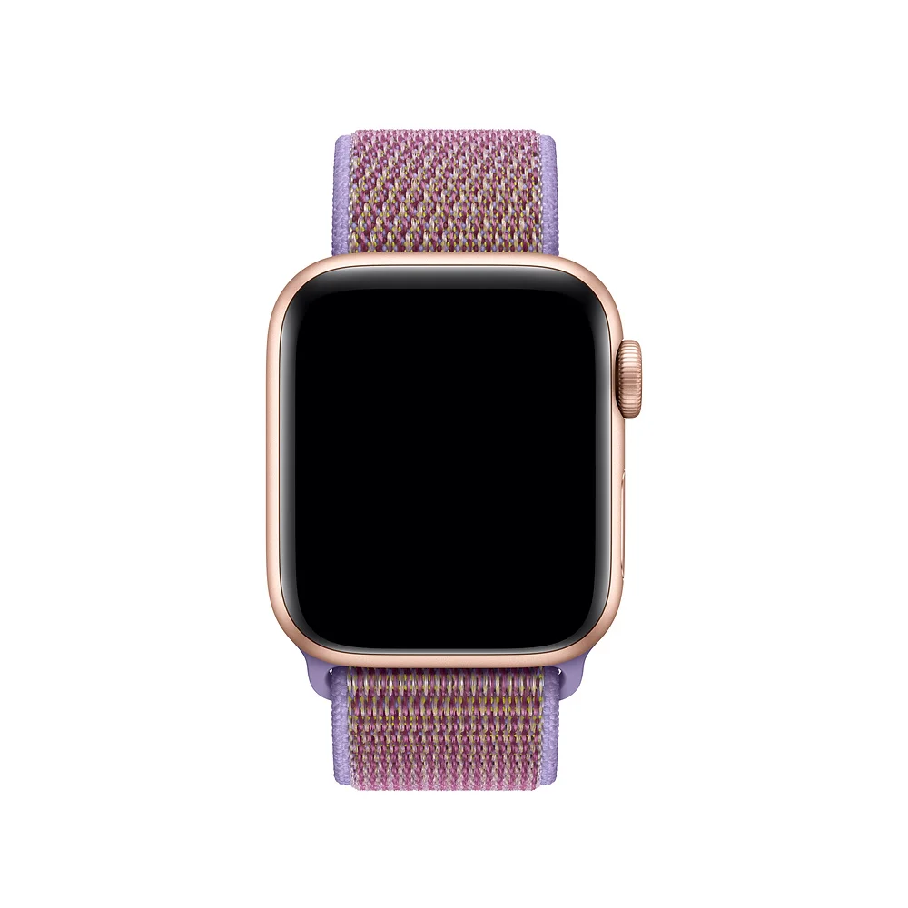 Нейлоновый спортивный ремешок для Apple Watch Series 5 4 3 44 мм 40 мм сменный ремешок iwatch 5 38 мм 3 2 Hyper