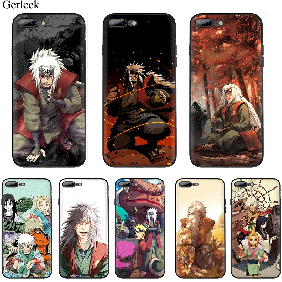 Чехол для телефона naruto Jiraiya iPhone 11 Pro X XS XR Max 7 8 6 6s Plus 5 5S SE|Чехлы-накладки| |