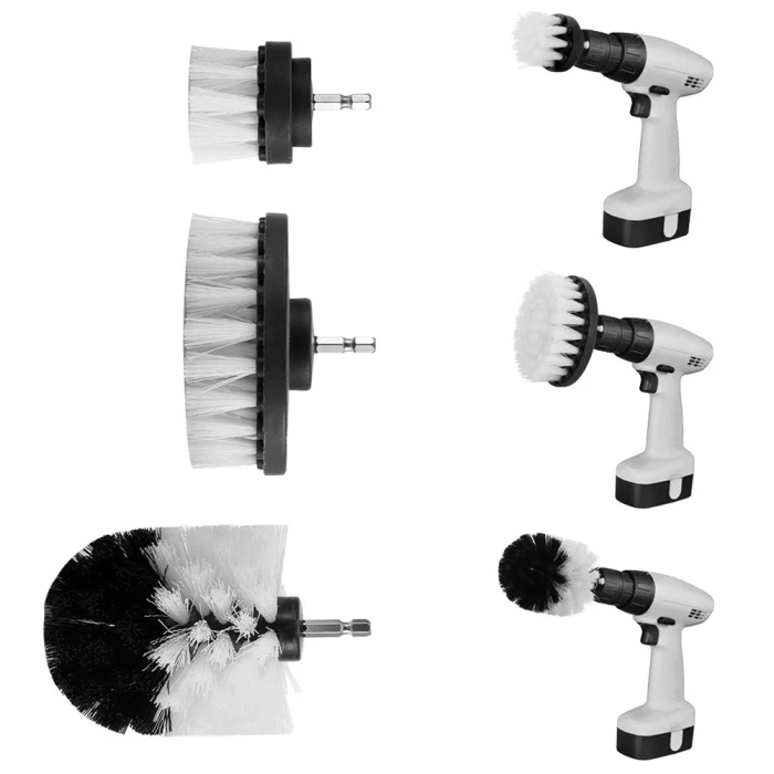 3 шт./компл. сверла щетка для мытья автомобиля деталь Щетка Ковер лодка аксессуары для уборки PI669