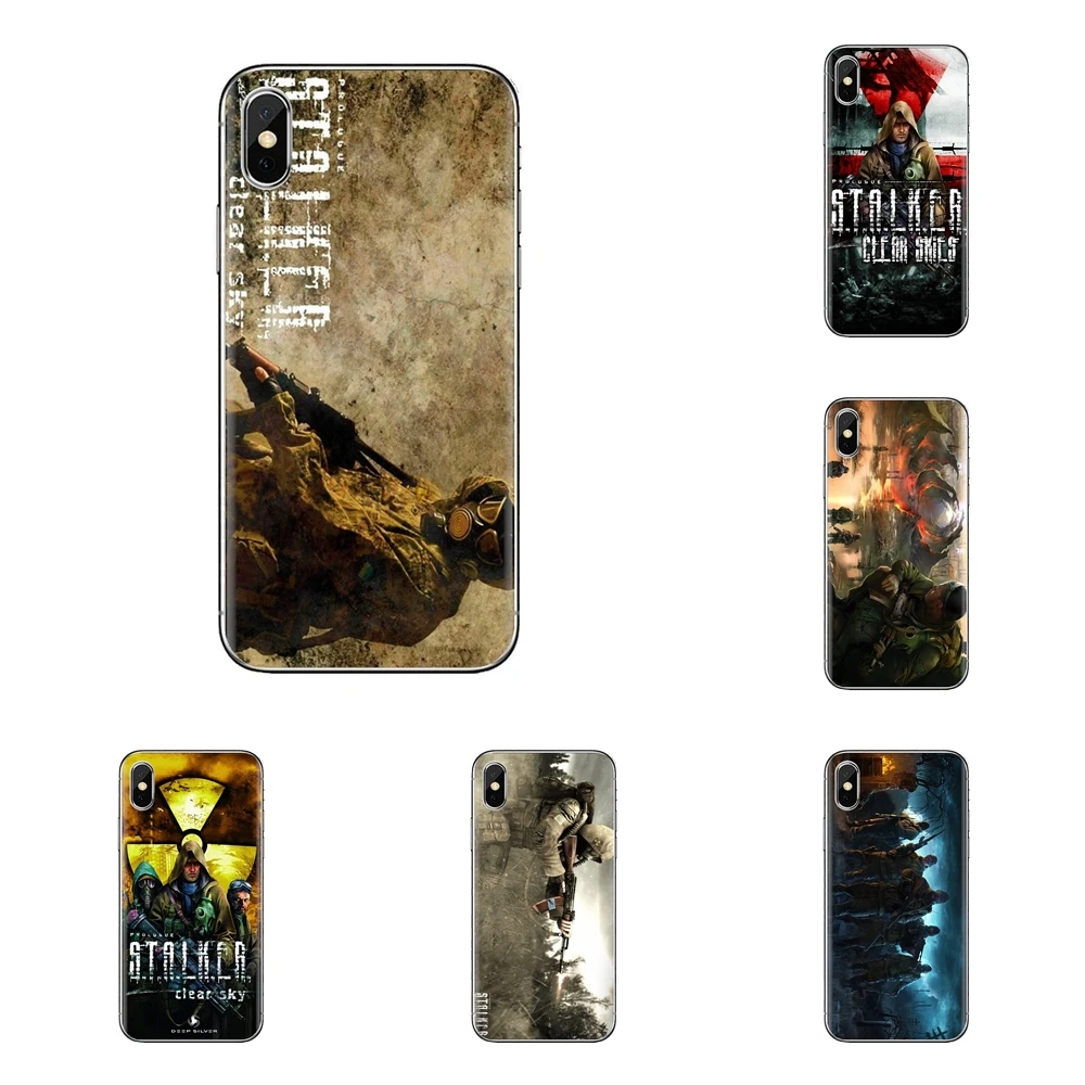 For Huawei Mate Honor 4C 5C 5X 6X 7 7A 7C 8 9 10 8C 8X 20 Lite Pro stalker clear sky Game Pattern Soft Transparent Cases Covers |