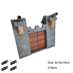 Deluxe Fortress Construction Set - Ultimate Fortified Castle Building Bricks for Boys (Castle Gate)