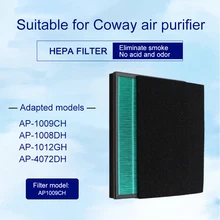 Coway HEPA Filter AP-1009CH AP-1008DH AP-1012GH AP-4072DH Air Purifier Filter