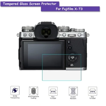 

Tempered Glass Screen Protector LCD Shield Protective Film for Fuji Fujifilm X-T3 XT3 Camera Accessories