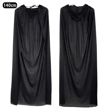 

Unisex Masquerade Party For Adult Cape Cosplay Cotume Death Grim Reaper Halloween Cloak Scary Witch Reversible Medieval Devil