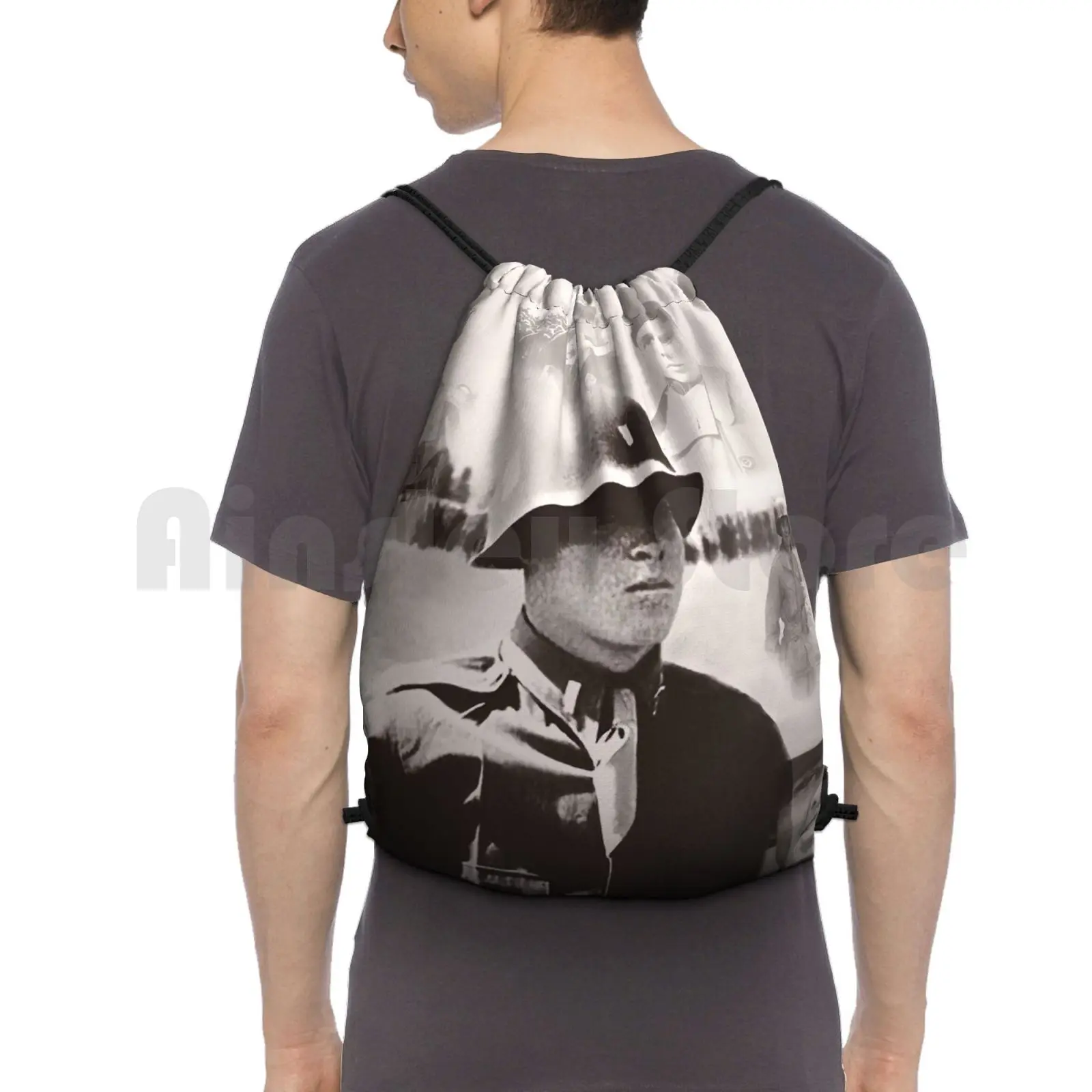 Murphy War Hero Zaino Borsa Con Coulisse Equitazione Arrampicata Borsa Da Palestra Murphy Decorato War Hero Heroes Wii Combat Soldier Medal