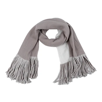 

Fashion Temperament Ladies Knit Comfortable Warm Thick Long Scarf Women Tassel Big Outdoor Sweet Shawl