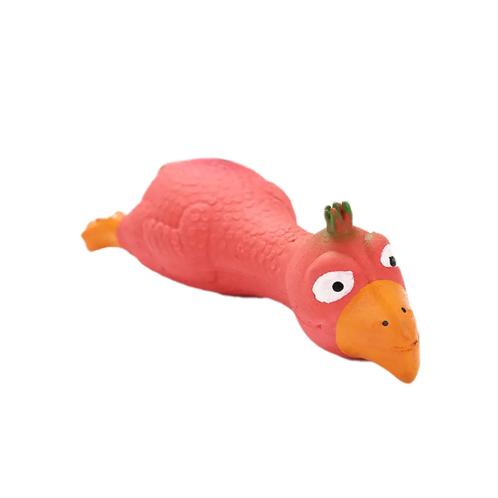 Игрушка для собак латексная игрушка большой и средний питомец звучащая игрушка кричащая куриная пародия игрушка устойчивая к укусам