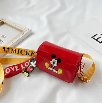 

Disney Mickey mouse Girls messenger bag new fashion small bag Girls shoulder bag girl Minnie coin bag