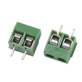 

New 20Pcs 2 Pole 5mm Pitch PCB Mount Screw Terminal Block 8A 250V