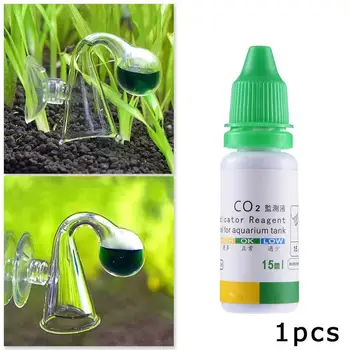 

Aquarium CO2 Monitor Glass Drop Carbon Dioxide Ball For Long-term PH Tester Checker Indicator Monitoring CO2 Monitor Tester W2E4