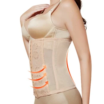 

New Women Body Shaper Corset Modeling Strap Waist Trainer Steel Bone Corrective Underwear Postpartum Tummy Belt