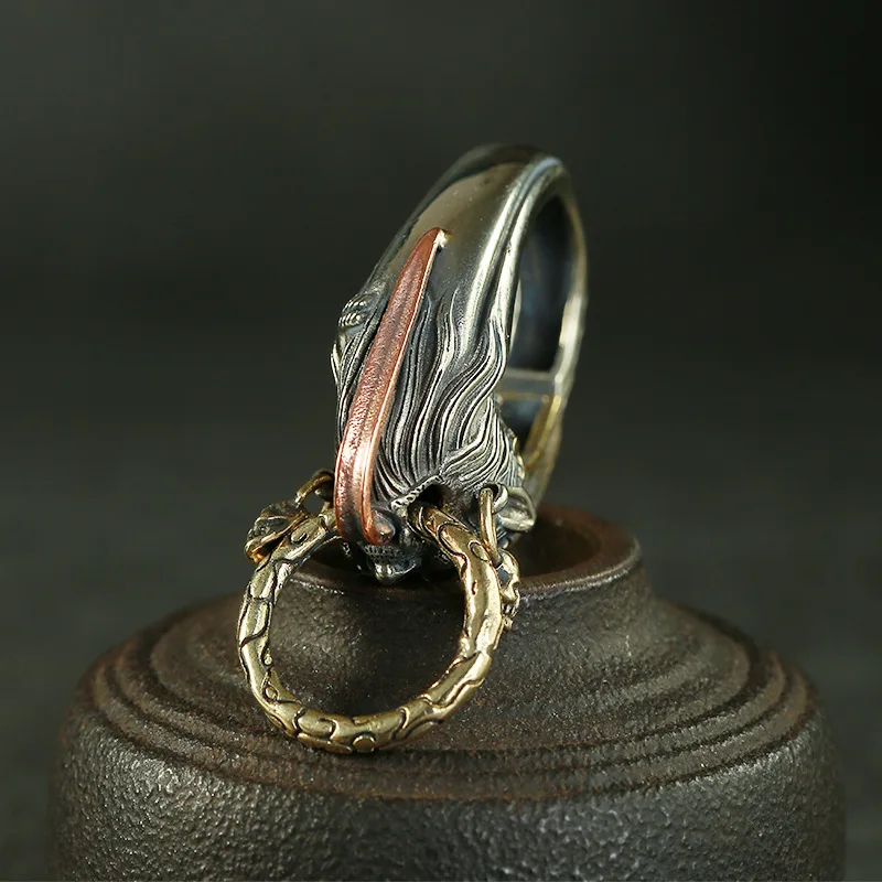 brass ghost keychain (4)