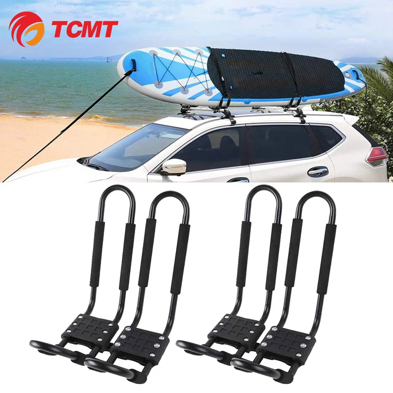 Ski SUP SCITOO Mounted on Car SUV Roof Rack Crossbar Kayak Rack