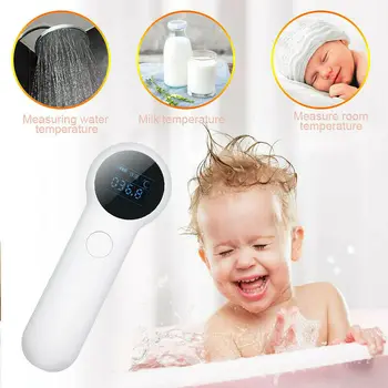 

2020 Hot Non Contact Forehead Ear Hand Thermometer Head Forehead Baby Adult Termometro Digitale a Infrarossi a Infrarossi