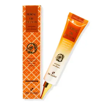 

BEST Korea Cosmetic 3W CLINIC Horse Oil Eye Cream 40ml Eye Cream Anti Wrinkle Aging Removal Dark Circles Moisturizing