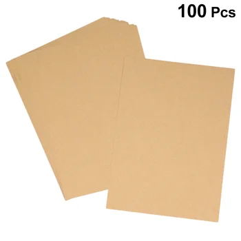 

50 Sheets Kraft Paper A4 Blank Vintage High Quality Kraft Letter Paper Writing Paper for School