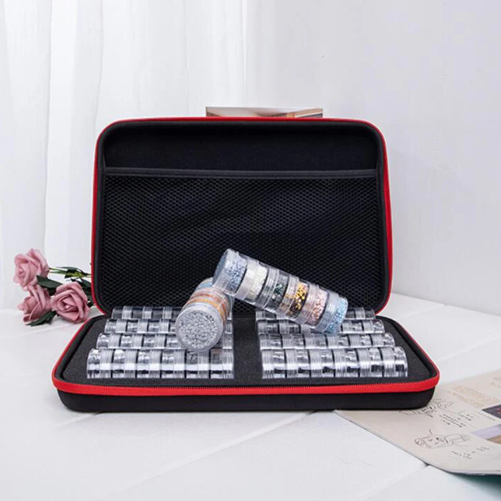 

48 Storage Bottle Storage Bag Diamond Painting Cross Stitch Accessories Tool Box Container Diamond Full 5D Embroidery Mosaic