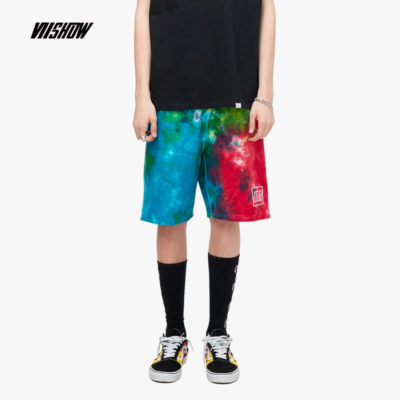 

VIISHOW 2019 summer new cotton casual shorts men five shorts men's loose breathable hip hop shorts male multicolor KD1261192