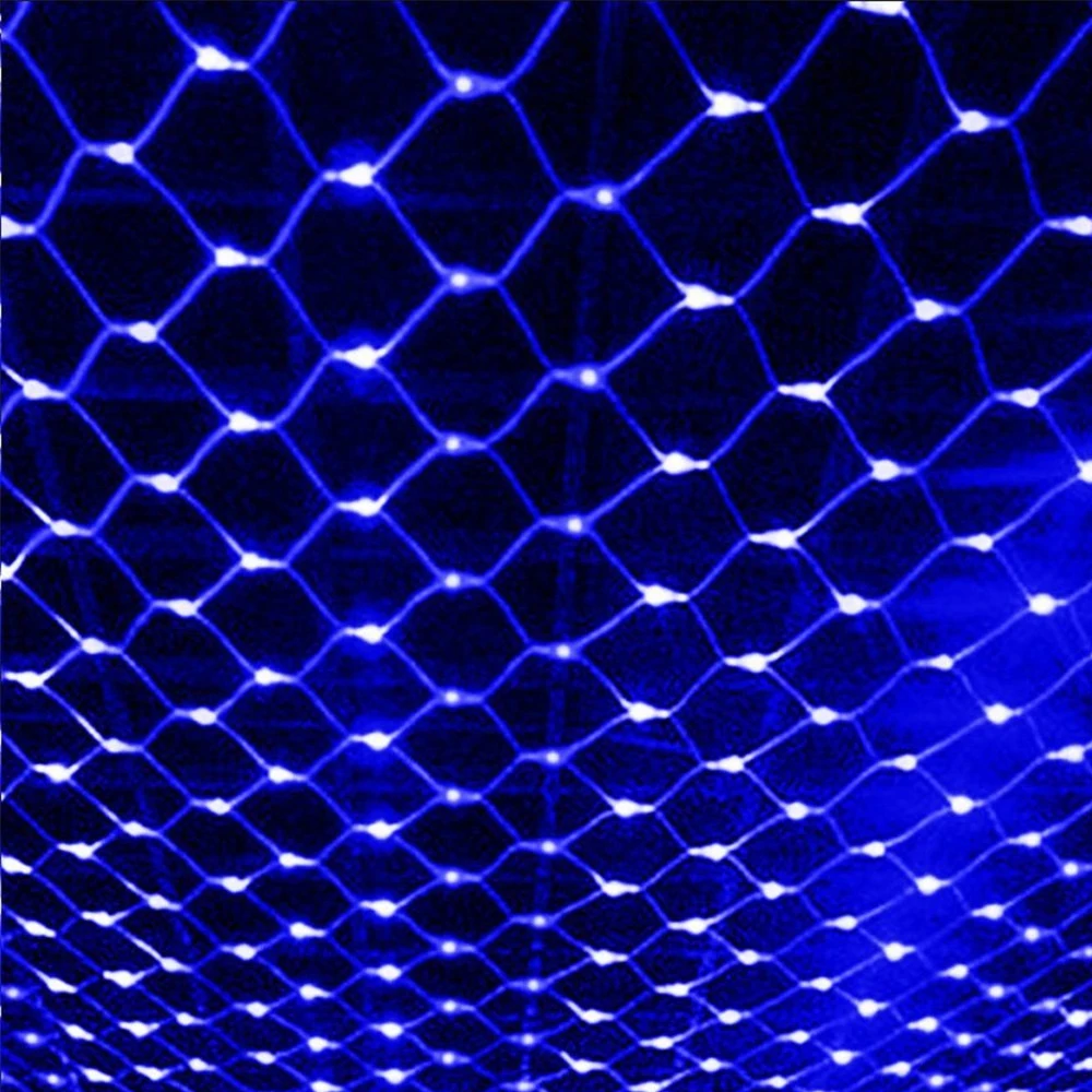 3x2M Christmas Garlands LED String Valentine Net Lights Fairy Party Garden Wedding Outdoor Decoration Curtain Lights String 2