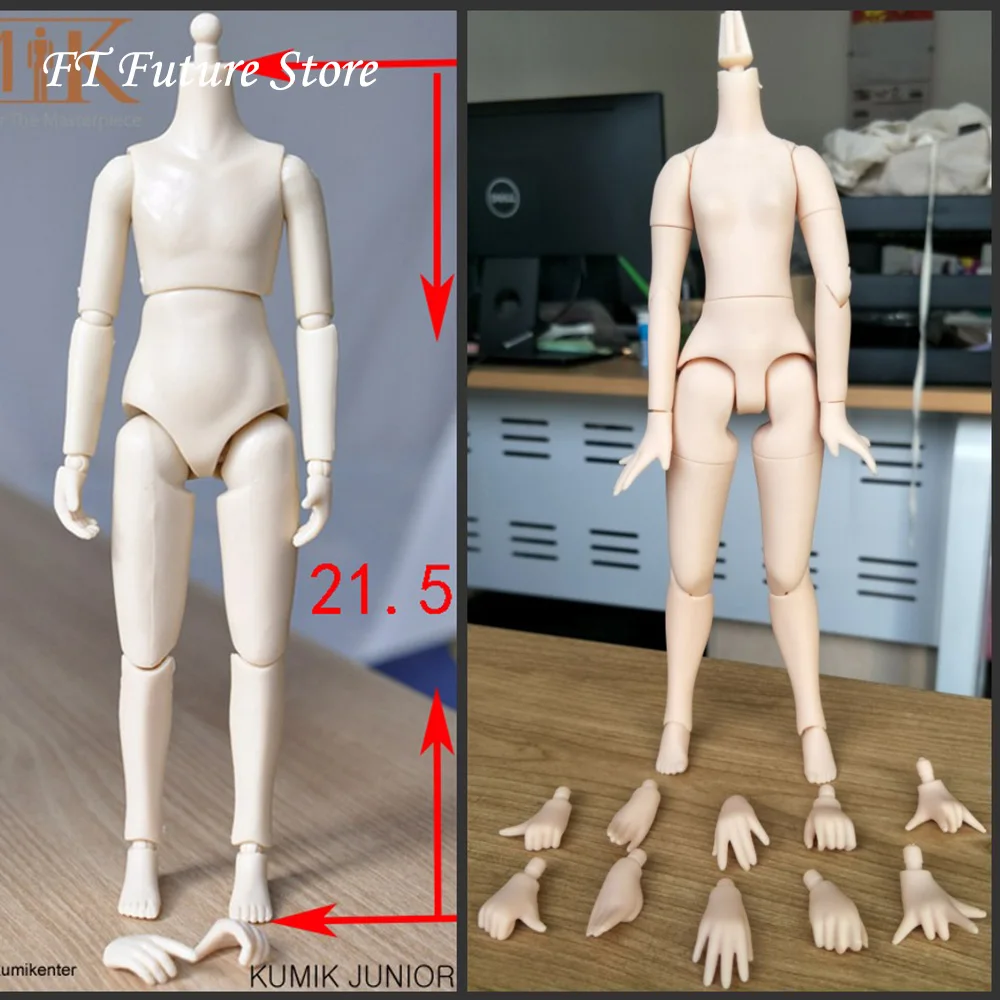 1/6 KUMIK маленькая девочка женский Junior Body маленькая девочка Фигурка 6 дюймов кукла DIY фигурка модель игрушки для женщин бесшовная кукла
