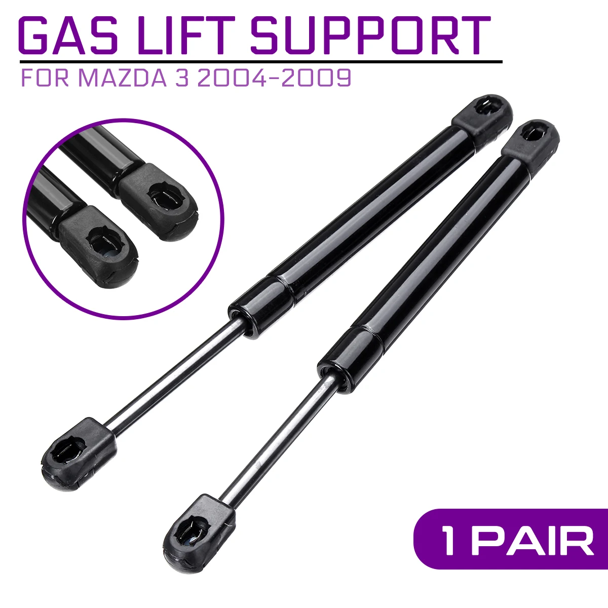 Rear Trunk Tailgate Gas Spring Shock Lift Struts Strut Support Rod Arm