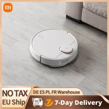 Versão global xiaomi robô aspirador de pó mop pro 2in1 mi inteligente styj02ym navegação a laser wi fi chão vassoura mop
