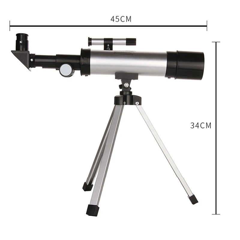90X Refractor Telescope Astronomical HD Night Vision Monocular Starry Space Observation Mirror Outdoor Telescope Find the Stars