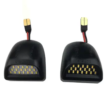 

License Plate Lights Lamp for Chevy Silverado Avalanche License Lamps Automobile Car Lamp Bulb 12V 6000K