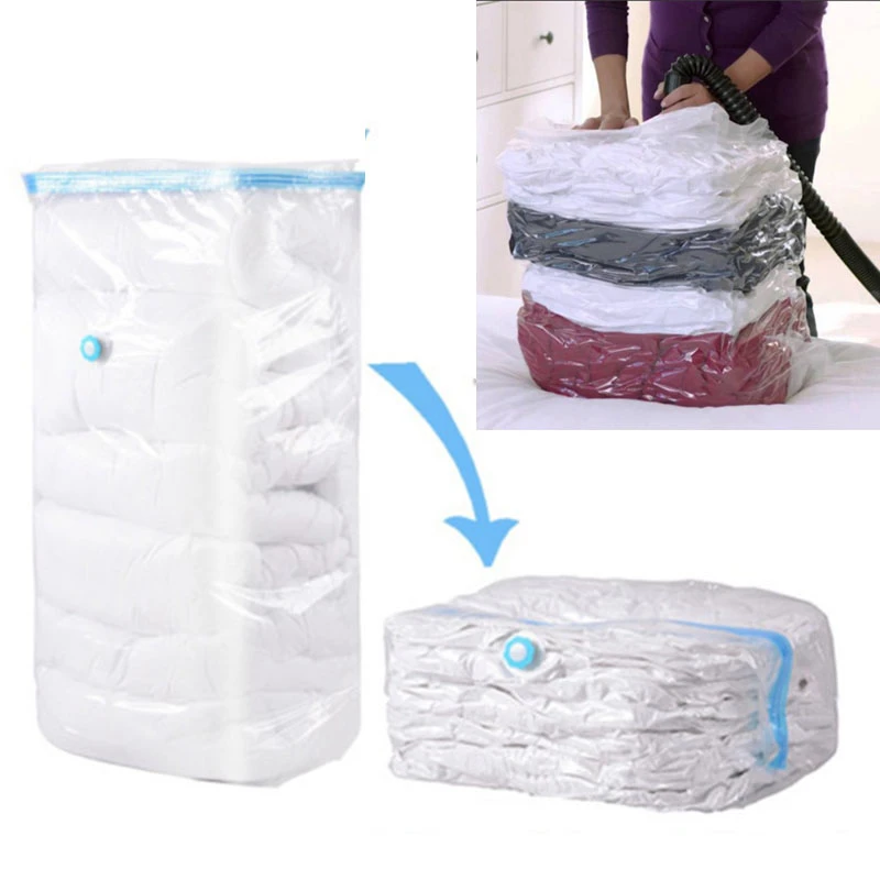 Clothes Quilt Storage Bag Organizer Vacuum Storage Bags Pump Vacuum