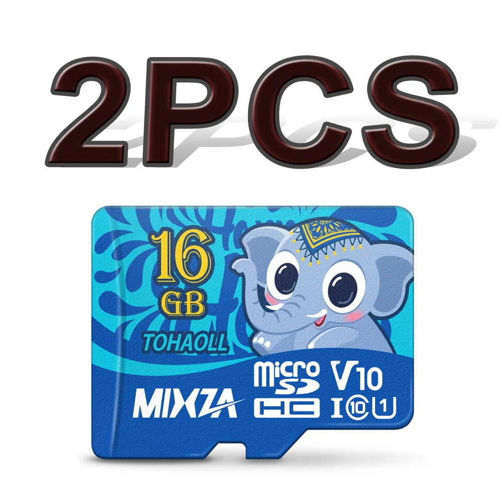 Оригинальный MIXZA слон слот для карт памяти 256 ГБ 128 Гб 64 U3 80 МБ/с. 32 sd-карта Class10 UHS-1