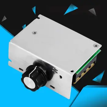 

4000W AC 220V SCR Motor Speed Controller Electronic Voltage Regulator Controller Forward and Backward Motor Speed Controller