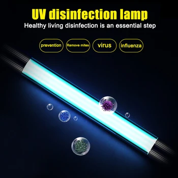 

New UV Disinfection Lamp Home Decoration 110/220V US/EU Plug Submersible UV Light Aquarium Sterilizer Germicidal Clean Lamp