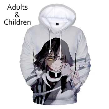 

Popular 3D Kimetsu no Yaiba Hoodies Men Women Sweatshirts Hot Autumn Kids Hoodie 3D Demon Slayer boys girls Hooded pullovers