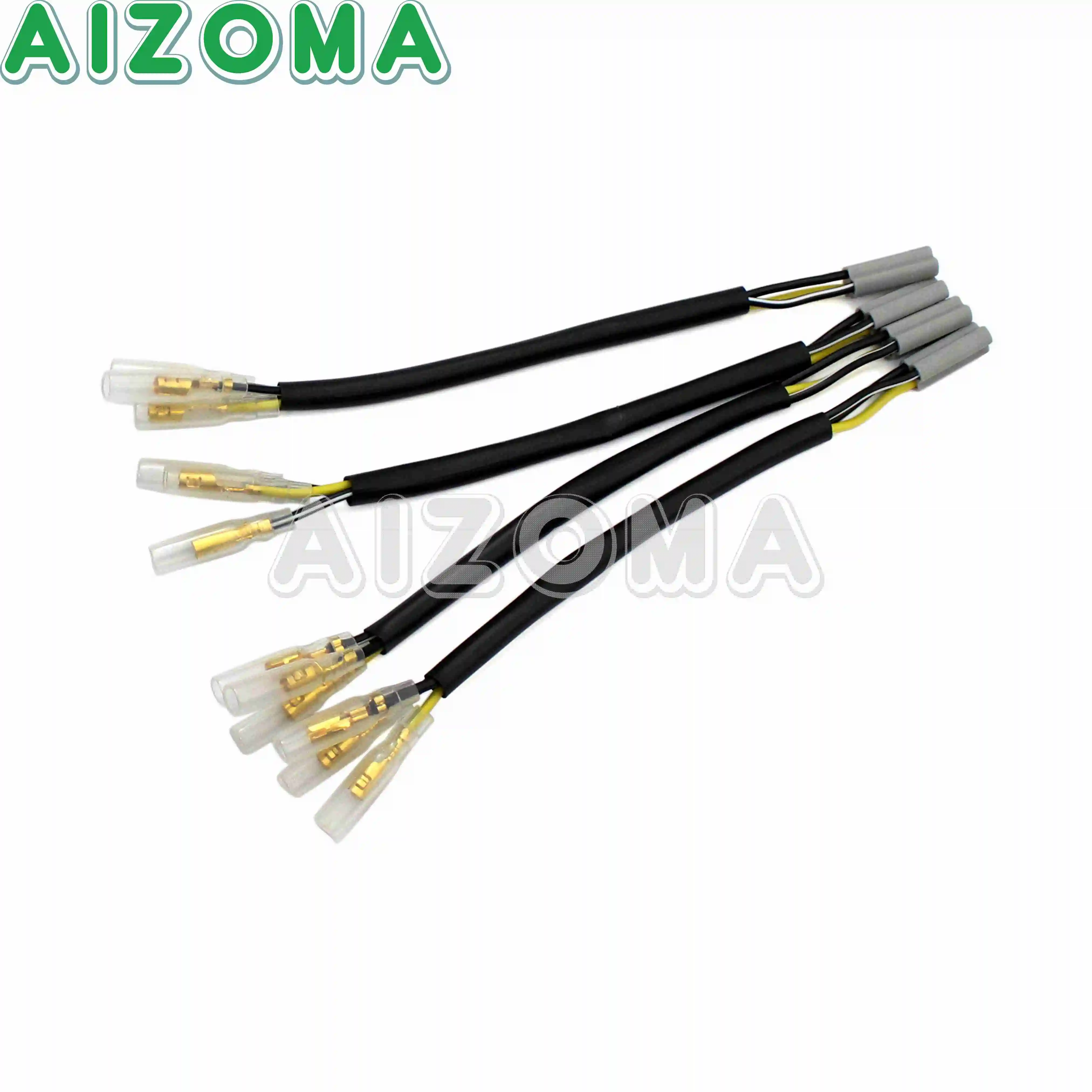 4pcs 3pin Turn Signal Blinker Wiring Adapter Connector Plug For Yamaha Yzf R6 R1 R6s Yzfr6